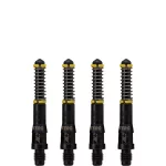 Násadky na šípky Cuesoul TERO AK7 čierne, dĺžka 32mm (B)