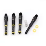 Násadky na šípky Cuesoul TERO AK7 čierne, dĺžka 32mm (B)