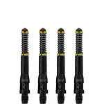 Násadky na šípky Cuesoul TERO AK7 čierne, dĺžka 37mm (D)