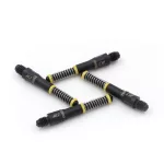 Násadky na šípky Cuesoul TERO AK7 čierne, dĺžka 47mm (G)