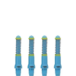 Násadky na šípky Cuesoul TERO AK7 svetlo modré, dĺžka 25mm (A)