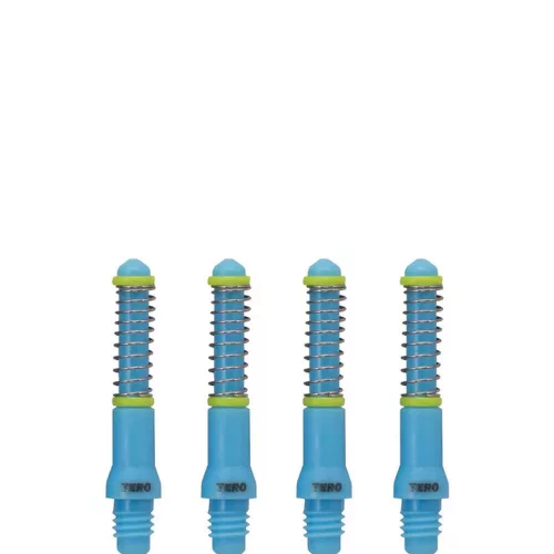 Násadky na šípky Cuesoul TERO AK7 svetlo modré, dĺžka 25mm (A)