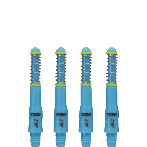 Násadky na šípky Cuesoul TERO AK7 svetlo modré, dĺžka 34mm (C)