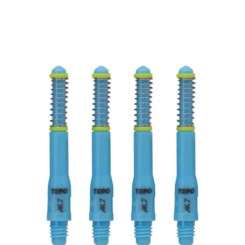 Násadky na šípky Cuesoul TERO AK7 svetlo modré, dĺžka 37mm (D)