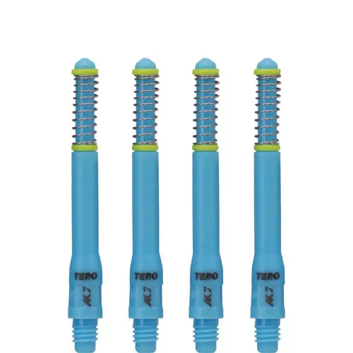 Násadky na šípky Cuesoul TERO AK7 svetlo modré, dĺžka 43,5mm (F)