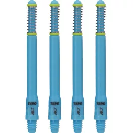 Násadky na šípky Cuesoul TERO AK7 svetlo modré, dĺžka 53mm (H)