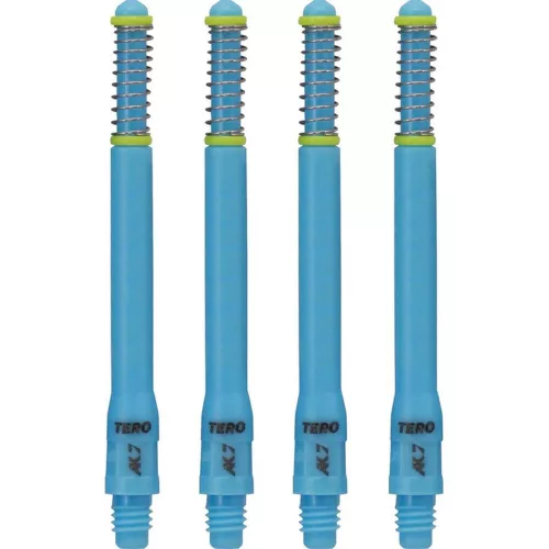 Násadky na šípky Cuesoul TERO AK7 svetlo modré, dĺžka 53mm (H)