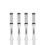 Násadky na šípky Cuesoul TERO AK7 Slim biele, dĺžka 37mm (D)