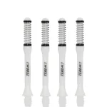 Násadky na šípky Cuesoul TERO AK7 Slim biele, dĺžka 43,5mm (F)