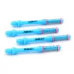 Násadky na šípky Cuesoul TERO AK7 Slim modré, dĺžka 43,5mm (F)