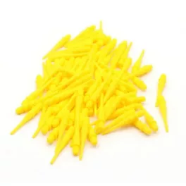 Náhradné plastové hroty Cuesoul žlté 26mm 80ks na soft šípky