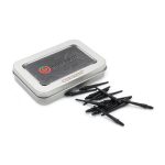 Náhradné hroty na soft šípky Cuesoul Oto M5 čierne, 29mm, 80ks