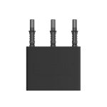 Náhradné hroty na steel šípky Cuesoul Touch Point II V Cuts Gun Grey, 33mm, 3ks