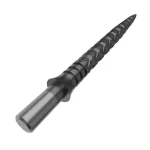 Náhradné hroty na steel šípky Cuesoul Touch Point II V Cuts Gun Grey, 37mm, 3ks