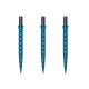 Náhradné hroty na steel šípky Cuesoul Touch Point II V Cuts dúhové, 29mm, 3ks