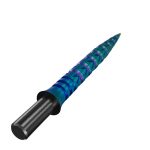 Náhradné hroty na steel šípky Cuesoul Touch Point II V Cuts dúhové, 29mm, 3ks