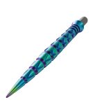 Náhradné hroty na steel šípky Cuesoul Touch Point II V Cuts dúhové, 29mm, 3ks