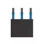 Náhradné hroty na steel šípky Cuesoul Touch Point II V Cuts dúhové, 29mm, 3ks