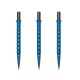 Náhradné hroty na steel šípky Cuesoul Touch Point II V Cuts dúhové, 33mm, 3ks