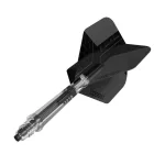 Cuesoul KOFF čierne integrované Big Standard letky a karbonové násadky veľkosti 4