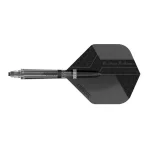 Cuesoul KOFF čierne integrované Big Standard letky a karbonové násadky veľkosti 5