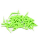 Náhradné plastové hroty Cuesoul lime zelené 32mm 100ks na soft šípky