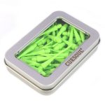 Náhradné plastové hroty Cuesoul lime zelené 32mm 100ks na soft šípky