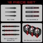 Šípky soft Harrows Ryan Searle Series 3 18g 90% wolfram