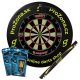 ProZona Pro šípkarský set, terč One80 Gladiator III+, osvetlenie Torus 100, Surround, 2 sety šípok,