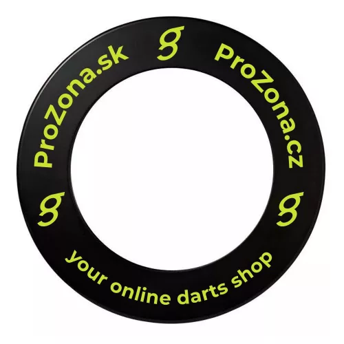 Ochrana k terčom ProZona s logom, matná čierna