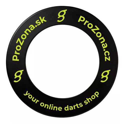 Ochrana k terčom ProZona s logom, matná čierna