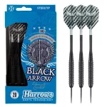 Sada steel šípok Harrows Black Arrow 20g K, Brass