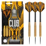 Sada steel šípok Harrows Club Brass K 22g