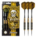 Sada steel šípok Harrows Voodoo 23g K, Brass