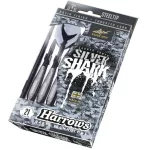 Sada steel šípok Harrows Silver Shark 21g, brass