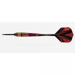 Sada steel šípok Harrows Vivid R Red 24g, brass