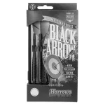 Šípky Harrows soft Black Arrow 18g K, brass