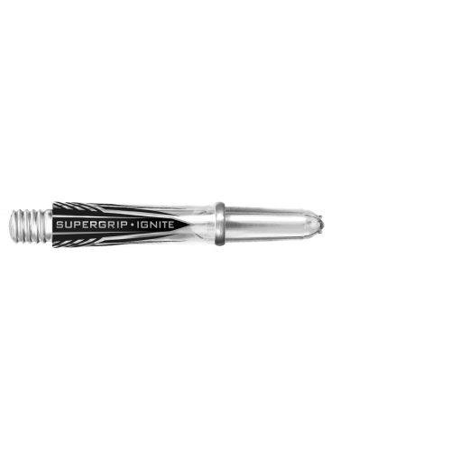 Násadky na šípky Harrows Supergrip Ignite priesvitné, krátke 33mm