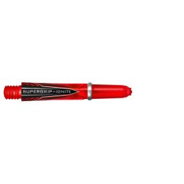 Násadky na šípky Harrows Supergrip Ignite červené, krátke 33mm