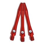 Násadky na šípky Harrows Anodised hliník červené, krátke