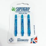 Násadky na šípky Harrows Supergrip aqua, dlhé