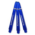 Násadky na šípky Harrows Supergrip modré, dlhé