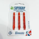 Násadky na šípky Harrows Supergrip oranžové, dlhé
