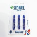 Násadky na šípky Harrows Supergrip modré, stredné