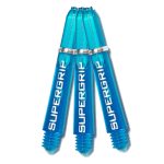 Násadky na šípky Harrows Supergrip aqua, krátke