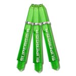 Násadky na šípky Harrows Supergrip zelené, krátke