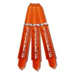 Násadky na šípky Harrows Supergrip oranžové, krátke