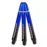 Násadky na šipky Harrows Supergrip Fusion čierne, modré, dlhé