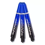 Násadky na šípky Harrows Supergrip Fusion čierne, modré, stredné