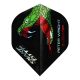 Letky na šípky Red Dragon Holographic Snakebite